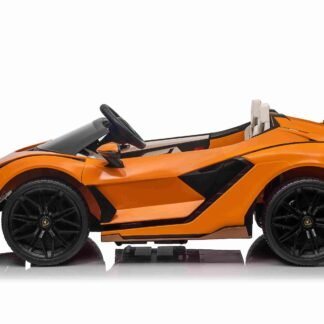 VENTA LAMBORGHINI SIAN 4X MOTORES 12V, 2 PLAZAS, RC, FULL OPTION, NARANJA - BN-SIAN2PLORANGE